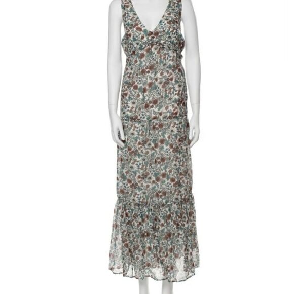 Rachel Zoe Floral Cotton Maxi Dress - Picture 4 of 16